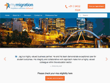 Tablet Screenshot of mymigration.com.au